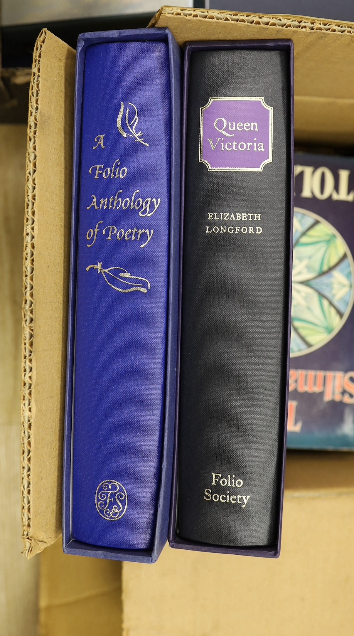 A selection of various folio books